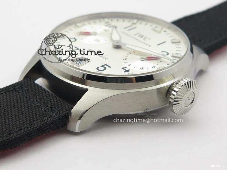 MIROTIME 0310 Big Pilot Real PR IW500432 DFB Limited Edition ZF 1:1 Best Edition On Black Nylon Strap A Fashionable 7276